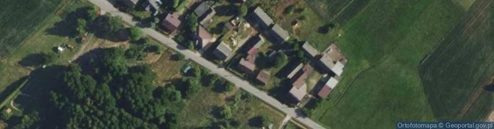 Zdjęcie satelitarne Zarzęcin ul.
