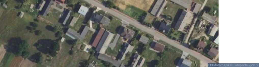 Zdjęcie satelitarne Zaścienie ul.