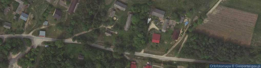 Zdjęcie satelitarne Zastocze ul.