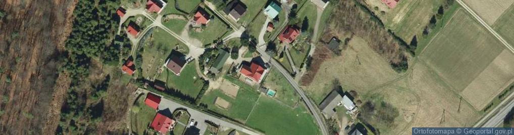Zdjęcie satelitarne Zawada Lanckorońska ul.