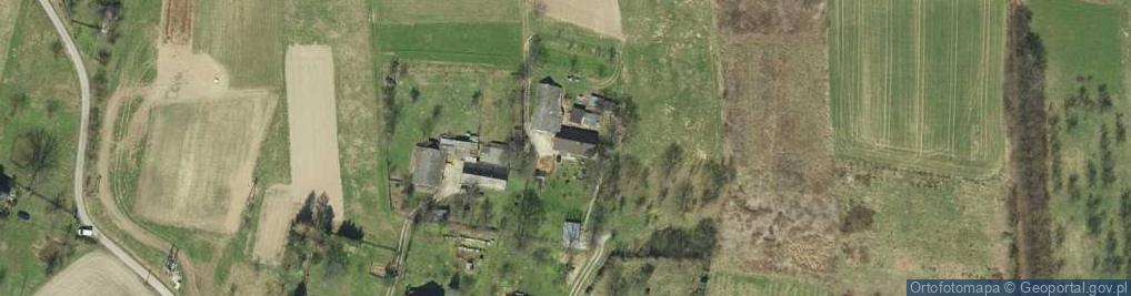 Zdjęcie satelitarne Zawada Lanckorońska ul.