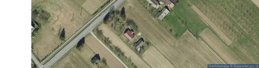 Zdjęcie satelitarne Zawada Lanckorońska ul.