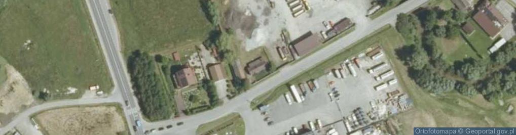 Zdjęcie satelitarne Zawada Uszewska ul.