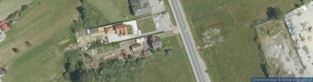 Zdjęcie satelitarne Zawada Uszewska ul.