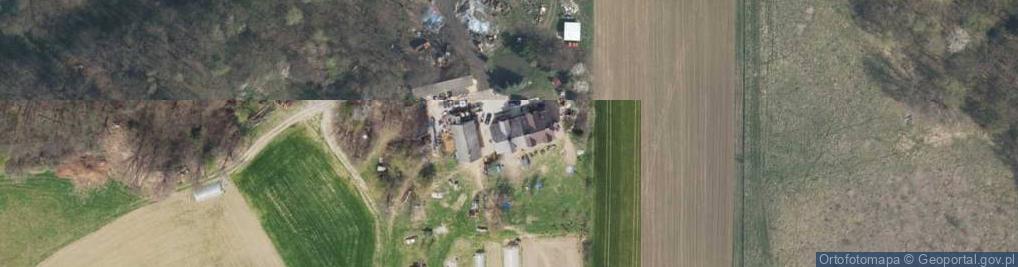 Zdjęcie satelitarne Zawada ul.