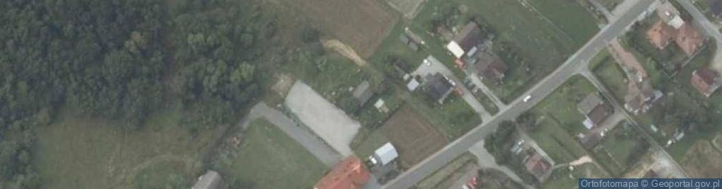 Zdjęcie satelitarne Zawada ul.