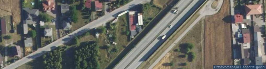 Zdjęcie satelitarne Zawada ul.