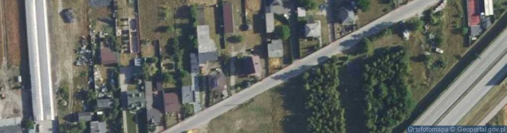 Zdjęcie satelitarne Zawada ul.