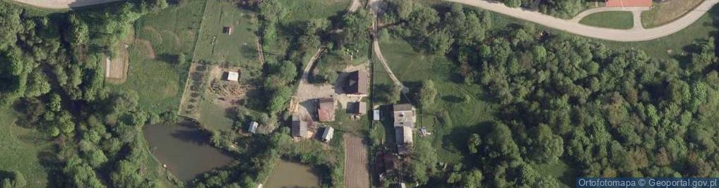 Zdjęcie satelitarne Zawadka Rymanowska ul.