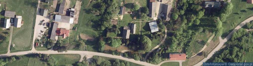 Zdjęcie satelitarne Zawadka Rymanowska ul.