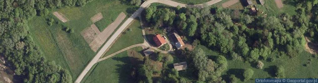 Zdjęcie satelitarne Zawadka Rymanowska ul.