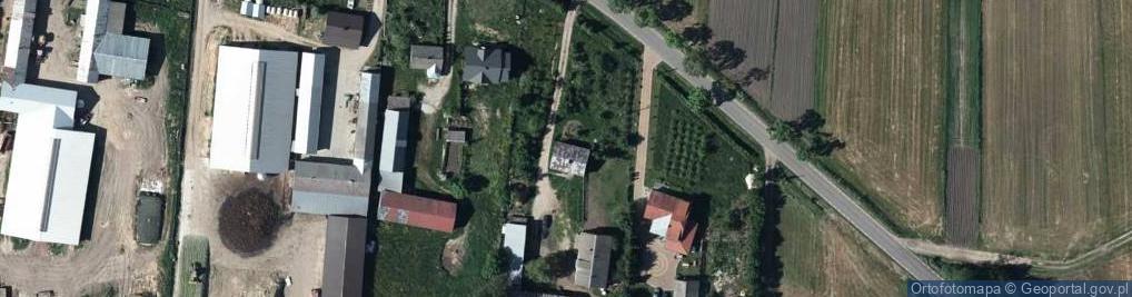Zdjęcie satelitarne Zawaliny ul.