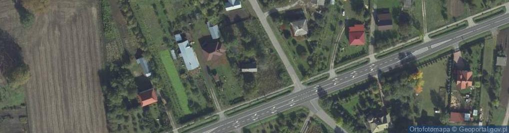 Zdjęcie satelitarne Zawalów-Kolonia ul.