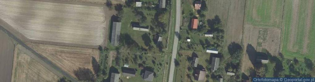 Zdjęcie satelitarne Zawalów ul.