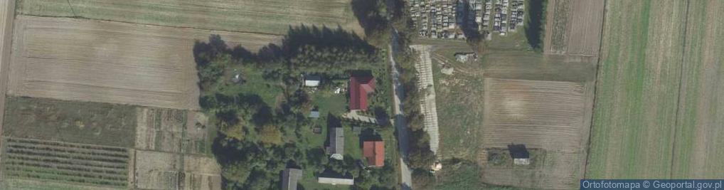 Zdjęcie satelitarne Zawalów ul.