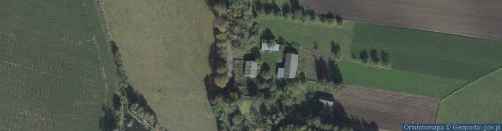 Zdjęcie satelitarne Zawalów ul.