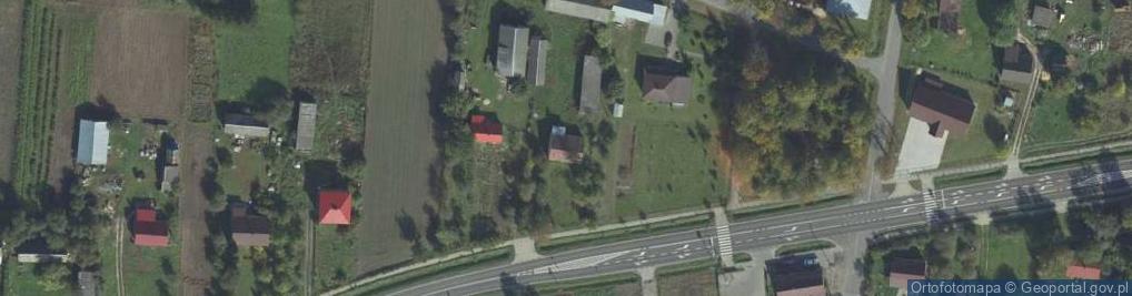 Zdjęcie satelitarne Zawalów ul.