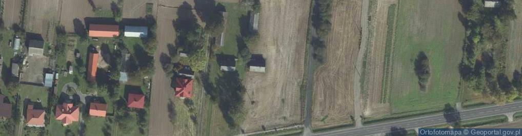 Zdjęcie satelitarne Zawalów ul.