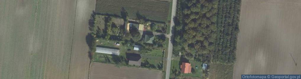 Zdjęcie satelitarne Zawalów ul.