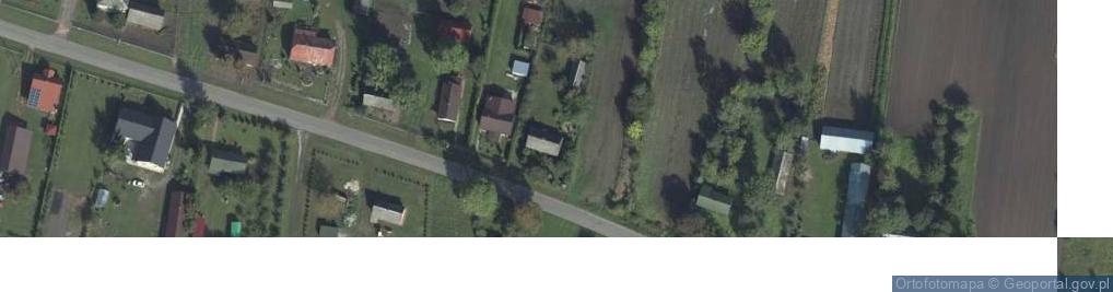 Zdjęcie satelitarne Zawalów ul.