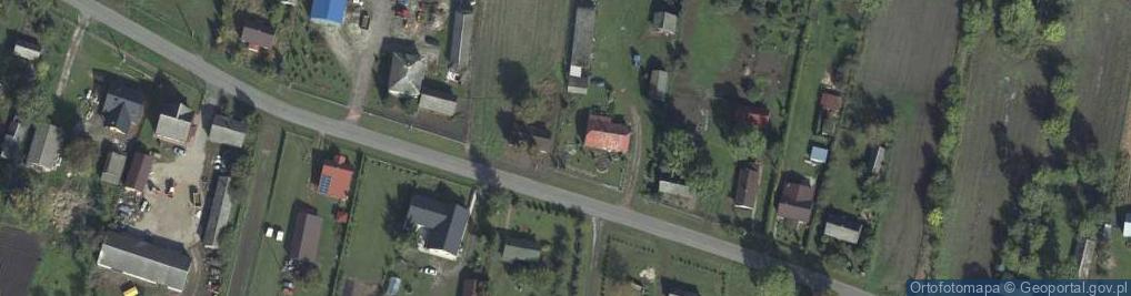 Zdjęcie satelitarne Zawalów ul.