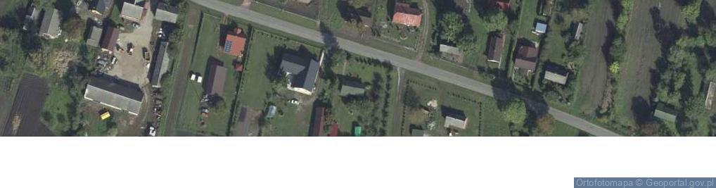 Zdjęcie satelitarne Zawalów ul.