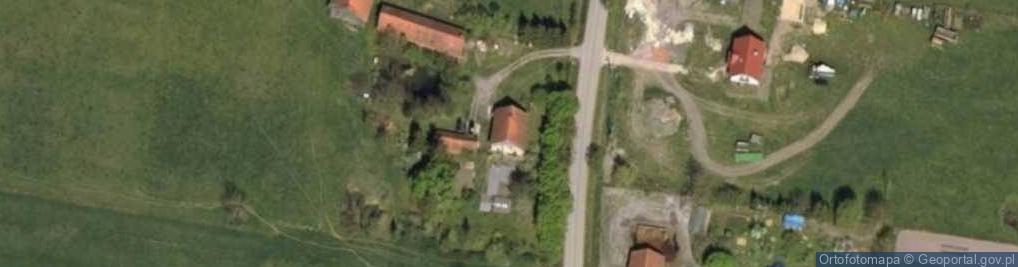 Zdjęcie satelitarne Zawierz ul.
