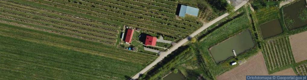 Zdjęcie satelitarne Zawierzbie ul.