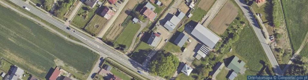 Zdjęcie satelitarne Zawierzbie ul.