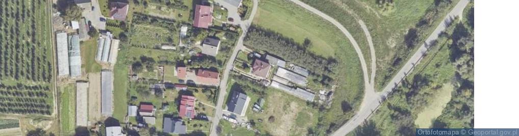 Zdjęcie satelitarne Zawisełcze ul.