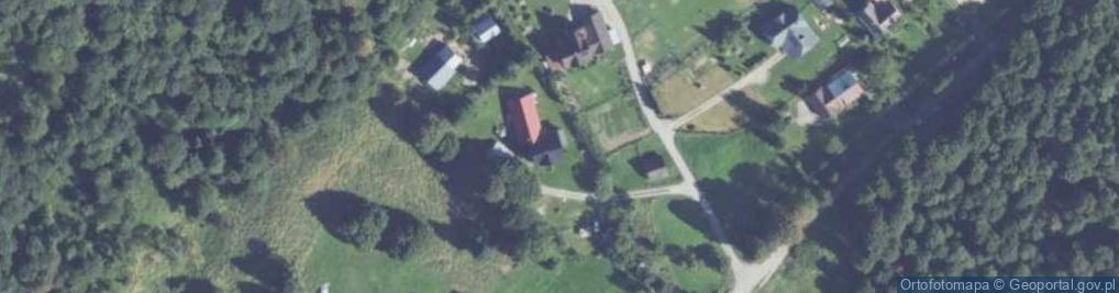 Zdjęcie satelitarne Zawoja ul.