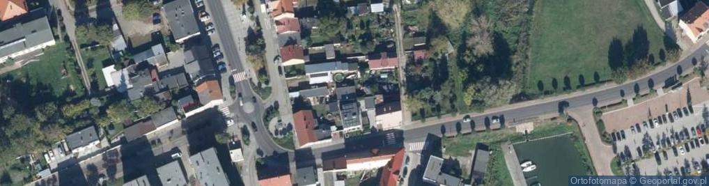 Zdjęcie satelitarne Zaułek Tkacki ul.