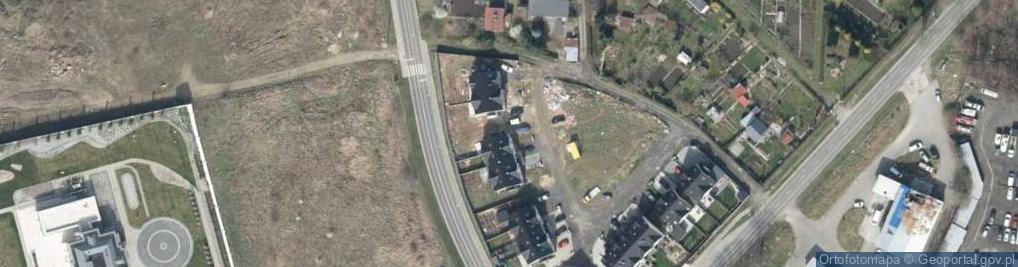 Zdjęcie satelitarne Zachodnia ul.