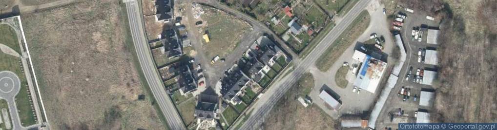 Zdjęcie satelitarne Zachodnia ul.