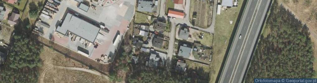 Zdjęcie satelitarne Zawada-Słoneczna ul.