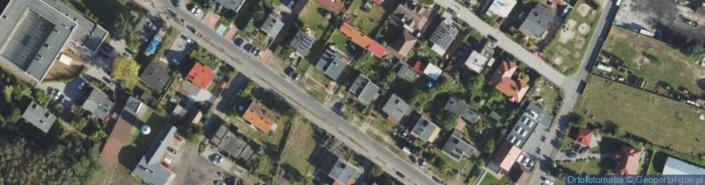 Zdjęcie satelitarne Zawada-Szkolna ul.