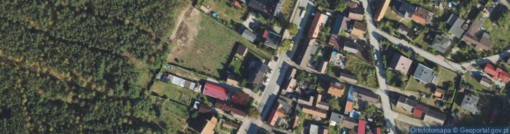 Zdjęcie satelitarne Zawada-Zielonogórska ul.