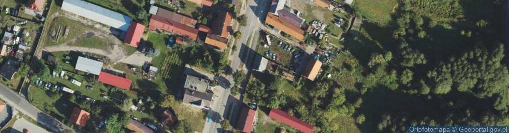 Zdjęcie satelitarne Zawada-Zielonogórska ul.