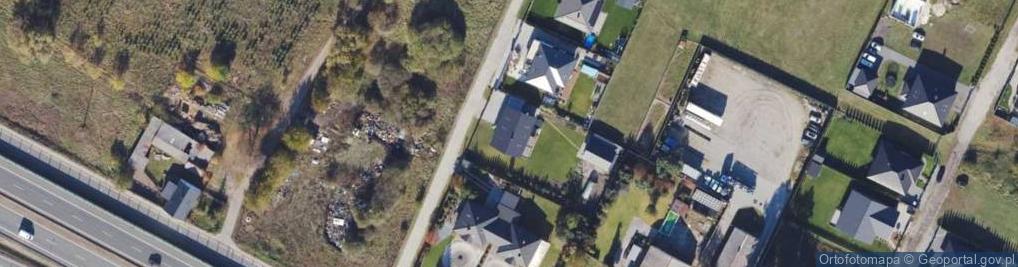 Zdjęcie satelitarne Żabia ul.