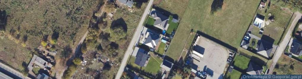Zdjęcie satelitarne Żabia ul.