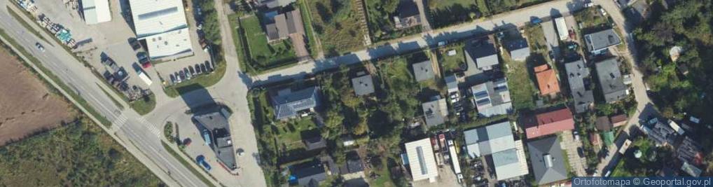 Zdjęcie satelitarne Zbieżna ul.