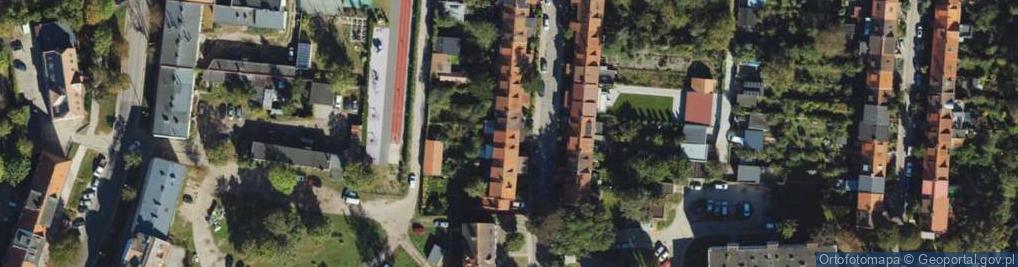 Zdjęcie satelitarne Zbyszka z Bogdańca ul.