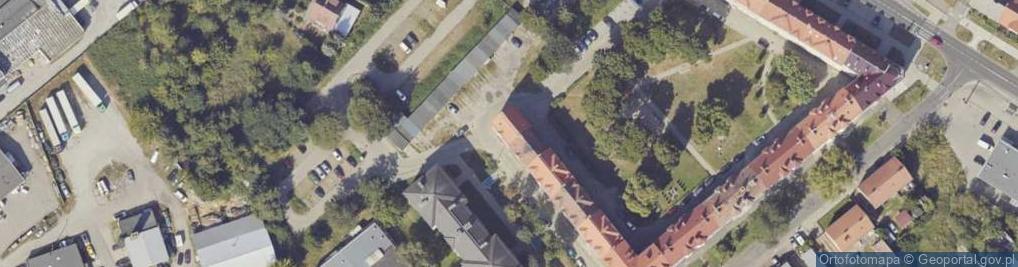 Zdjęcie satelitarne Zbąszyńska ul.