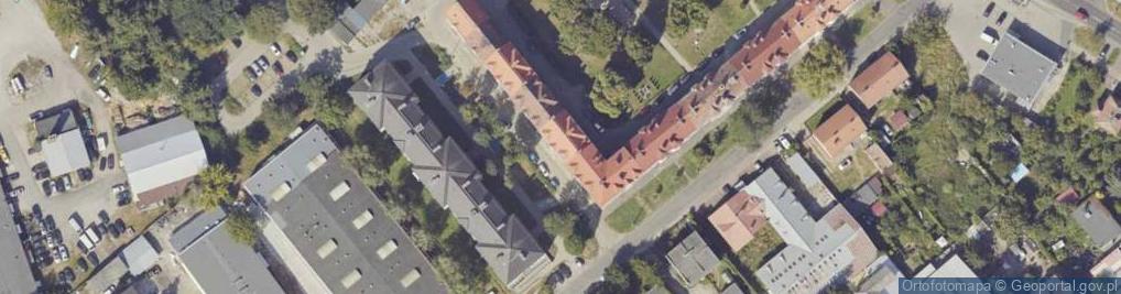 Zdjęcie satelitarne Zbąszyńska ul.