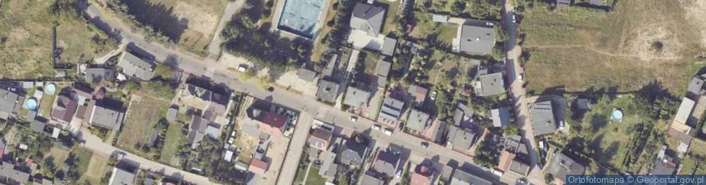 Zdjęcie satelitarne Zbąszyńska ul.