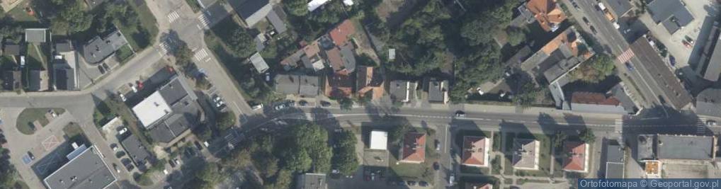 Zdjęcie satelitarne Zbąszyńska ul.