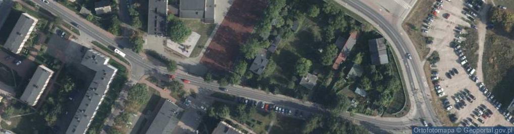 Zdjęcie satelitarne Zbrojna ul.