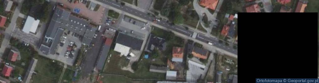 Zdjęcie satelitarne Zbąszyńska ul.