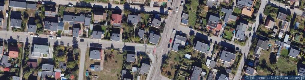 Zdjęcie satelitarne Zbożowa ul.