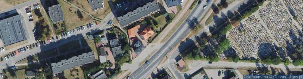 Zdjęcie satelitarne Zblewska ul.